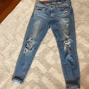 Red Engine “Ripped” Jeans